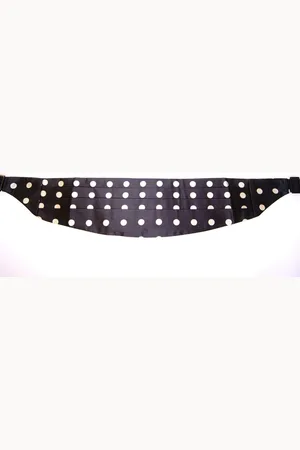 Dolce & Gabbana Black Waist Smoking Tuxedo Cummerbund Belt - IT44 | XS