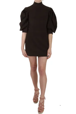 Dolce & Gabbana Corduroy Bodycon Cotton Mini Dress - IT40|S