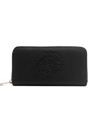 Philipp Plein Nero Polyester Wallet