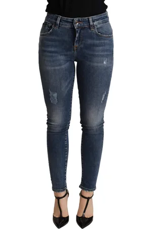 Dolce & Gabbana Skinny Denim Cotton Stretch Trouser Jeans - IT36 | XS