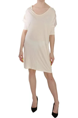 Costume National Round Neck Knee Length Dress - IT44|L