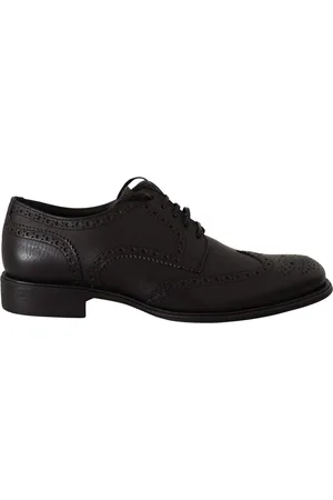 Dolce & Gabbana Leather Oxford Wingtip Formal Dress Shoes - EU39/US6