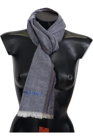 Missoni Striped Wool Unisex Neck Wrap Fringes Scarf