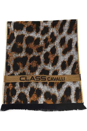 Roberto Cavalli Wool Scarf