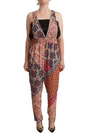 Pinko Floral Print Jumpsuit Dress - IT44|L