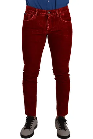 Dolce & Gabbana Cotton Stretch Skinny Denim Trouser Jeans - IT48 | M