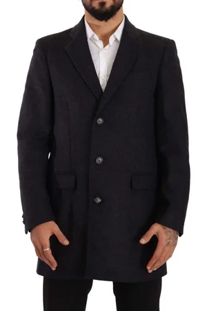 Dolce & Gabbana Wool Over Trench Coat Jacket - IT50 | L