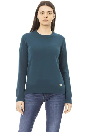BALDININI Teal Wool Sweater - S