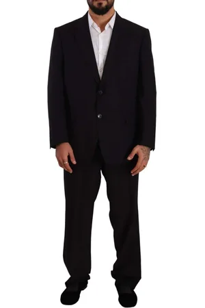 DOMENICO TAGLIENTE Doico Tagliente Polyester Single Breasted Formal Suit - IT55 | XL