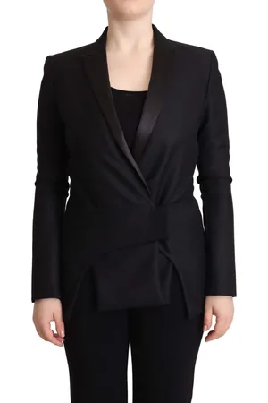 Costume National Long Sleeves Double Breasted Jacket - IT40|S