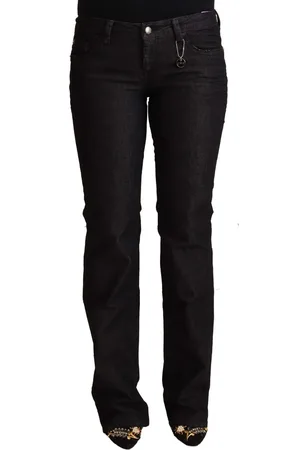 Costume National Cotton Low Waist Skinny Jeans - W25