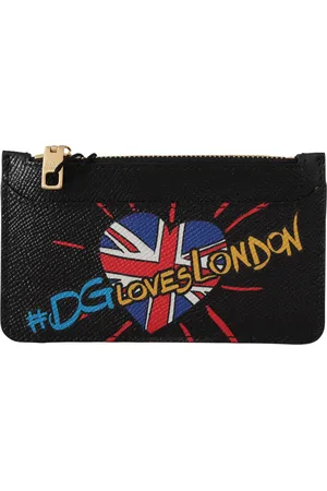 Dolce & Gabbana Leather #DGLovesLondon Cardholder Coin Case Wallet