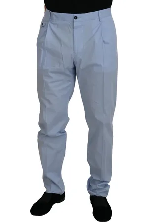 Dolce & Gabbana Cotton Stretch Trousers Chinos Pants - IT44 | S