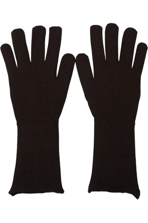 Dolce & Gabbana Cashmere Silk Hands Mitten s Gloves - 9|M
