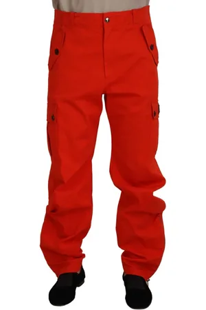 Dolce & Gabbana Cargo Men Trousers Cotton Pants - IT48 | M