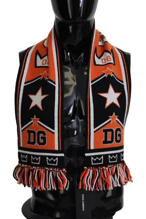 Dolce & Gabbana DG Logo Printed Neck Wrap Shawl Scarf