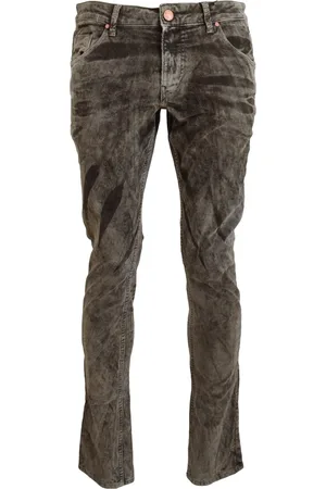 ACHT Washed Cotton Corduroy Slim Fit Jeans - IT48 | M