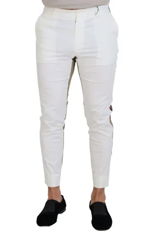 Dolce & Gabbana Brown Slim Fit Chino Pants - IT48 | M