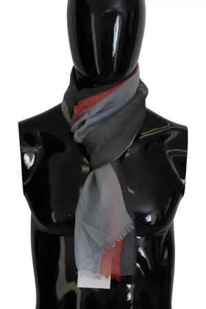 Costume National Cotton Shawl Wrap Scarf