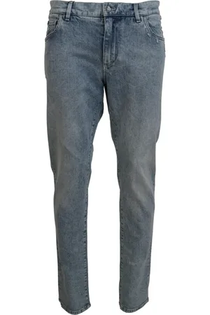 Dolce & Gabbana Wash Slim Fit Cotton Denim Jeans - IT56 | XXL