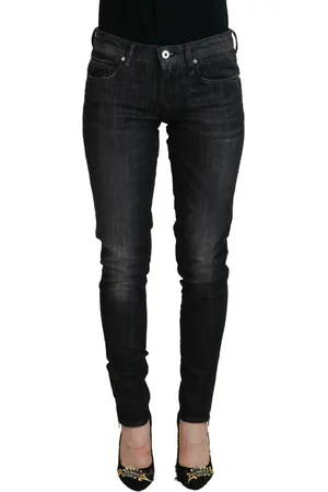 Fiorucci Cotton Low Waist Skinny Women Casual Jeans - W28