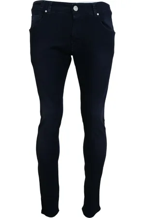 ACHT Cotton Tapered Slim Fit Men Casual Denim Jeans - IT46 | M