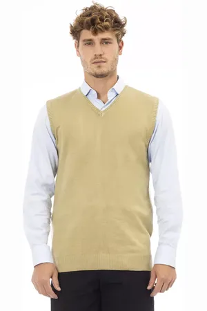 ALPHA STUDIO Viscose Vest - IT46 | S