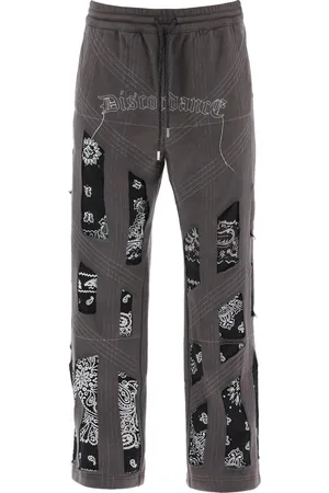 Children Of The Discordance Joggers with bandana detailing - 1