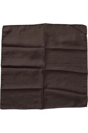 Dolce & Gabbana Patterned Silk Square Handkerchief Scarf