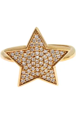 Nialaya Star 925 Silver Womens Clear Ring - EU54 | US7