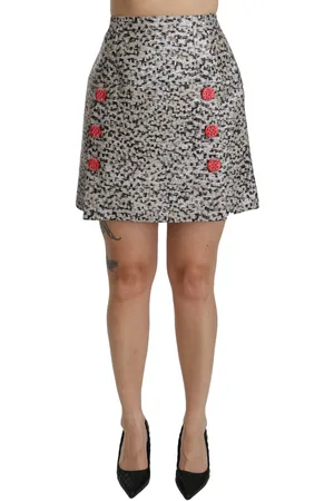 Dolce & Gabbana Pattern A-line High Waist Skirt - IT36 | XS