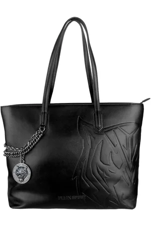 Philipp Plein Nero Polyurethane Shoulder Bag