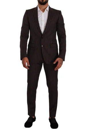 Dolce & Gabbana MARTINI Striped Slim Fit 2 Piece Suit - IT48 | M