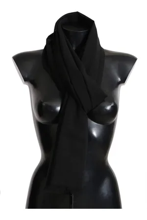 Dolce & Gabbana Solid Wool Blend Shawl Wrap 70cm X 200cm Scarf