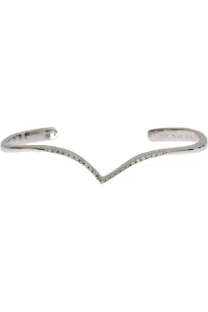 Nialaya Skyfall CZ 925 Bangle Bracelet