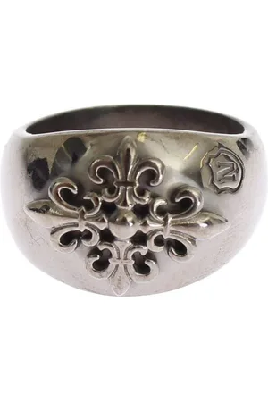 Nialaya Silver 925 Sterling Authentic Crest Ring - EU67 | US12.5