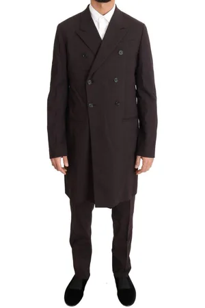 Dolce & Gabbana Wool Stretch Long 3 Piece Suit - IT48 | M