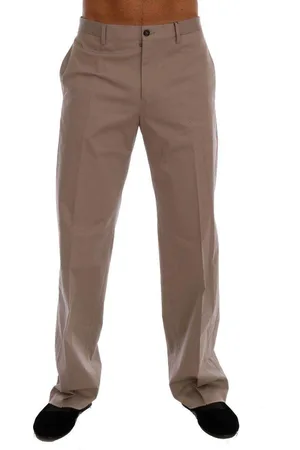 Dolce & Gabbana Cotton Stretch Chinos Pants - IT44 | XS