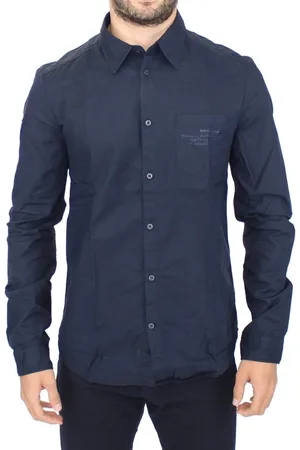 ERMANNO SCERVINO Cotton Casual Long Sleeve Shirt Top - IT52 | XL
