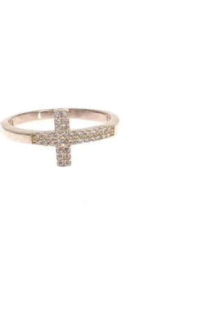 Nialaya CZ Cross 925 Ring - EU54 | US7