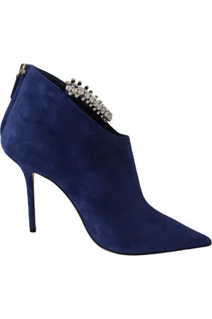 Jimmy Choo Blaize 100 Pop Leather Boots - EU41/US11