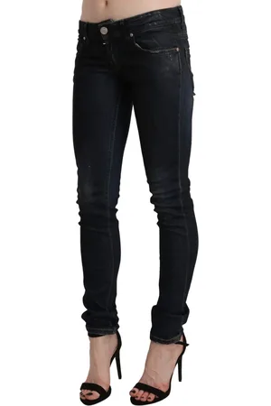 ACHT Washed Low Waist Skinny Denim Jeans - W26