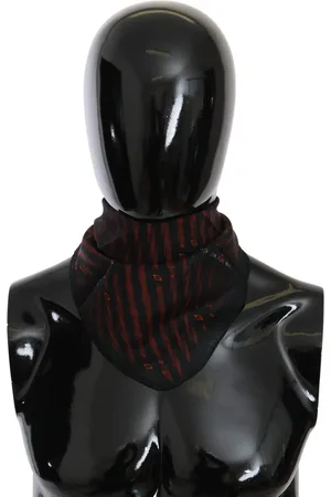 Costume National C’N’C Silk Branded Scarf