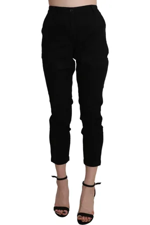 ACHT High Waist Skinny Cropped Cotton Capri Pant - IT42 | S