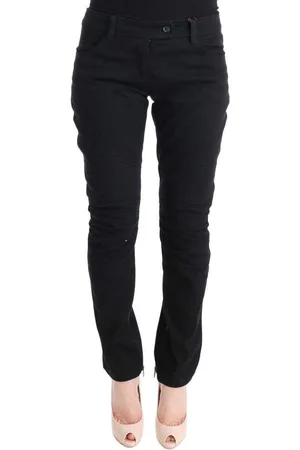 ERMANNO SCERVINO Women Cotton Slim Fit Casual Pants - IT38|XS