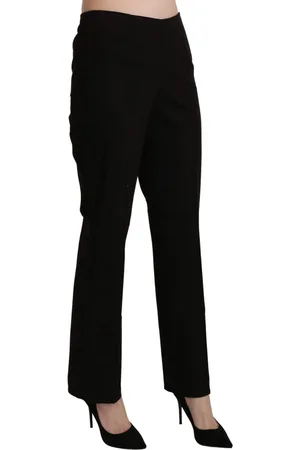 Bencivenga High Waist Straight Dress Trouser Pant - IT44|L