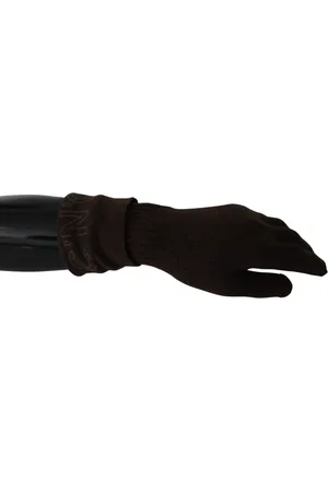 Costume National C’N’C Wool Knitted One Size Wrist Length Gloves