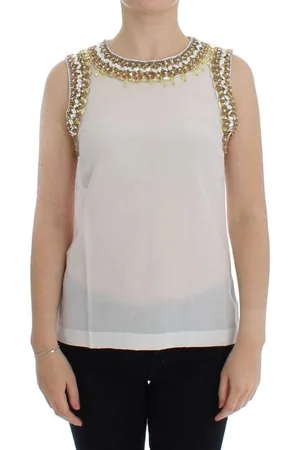 Dolce & Gabbana Crystal embellished tank top - IT40|S
