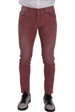 Dolce & Gabbana Corduroy Cotton Skinny Denim Jeans - IT48 | M