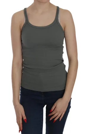 PINK MEMORIES Sleeveless Spaghetti Tank T-Shirt Blouse - IT40|S